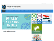 Tablet Screenshot of pacindia.org
